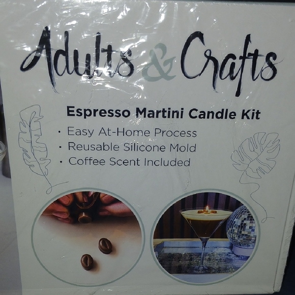 NiB Adults & Crafts Martini Candle Kit - Picture 2 of 3